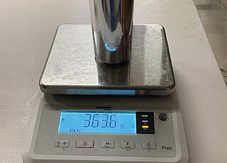 Puro Scales showing product is underfill