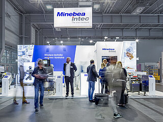 Meet us all over the world. Minebea Intec booth