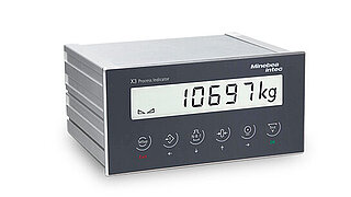X3 weighing indicator for precise display of vehicle scale weights