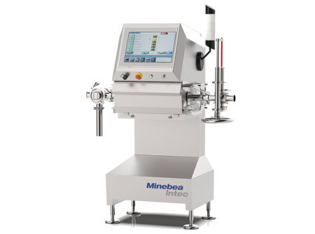 Photo montrant le système d'inspection par rayons X Minebea Intec Dypipe