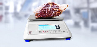 Puro ensures that portions of meat products are weighed accurately