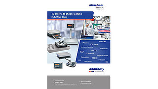 Cover of White Paper on Industrial scales