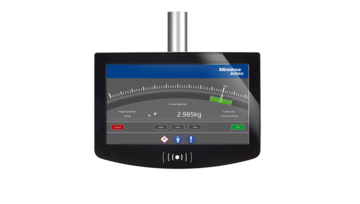 Abbildung eines Displays mit der Software prorecipe xt