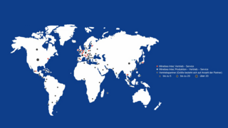 Globale Präsenz von Minebea Intec