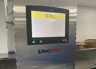 checkweigher Synus ensures reliable rejection of incomplete products