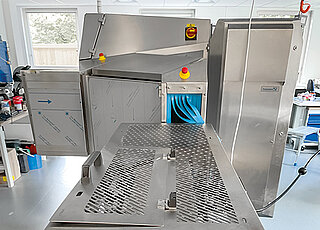 El sistema de rayos X de inspección lateral Dymond S