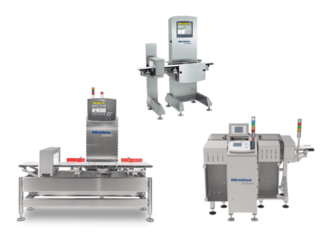 Combinación de controladora de peso y detector de metales 