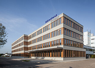 Der Hauptsitz von Minebea Intec in Hamburg