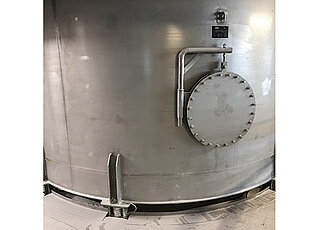 Minebea Intec Wägezellen installiert im Tank bei Salzproduzent Saline