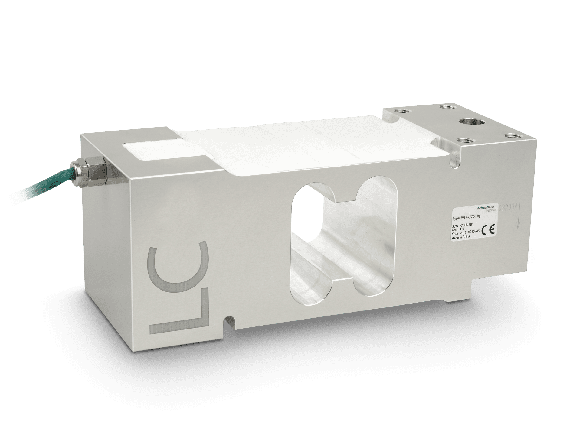 Product foto van een single point loadcell pr 47 