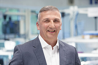Minebea Intec CTO Dr. Axel Boettger close up