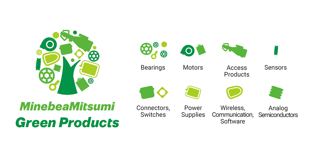 Minebea Mitsumi Logo for green products