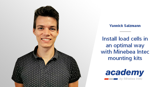 Thumbnail for webinar Optimal load cell installation with mounting kits held by Yannick Salzmann